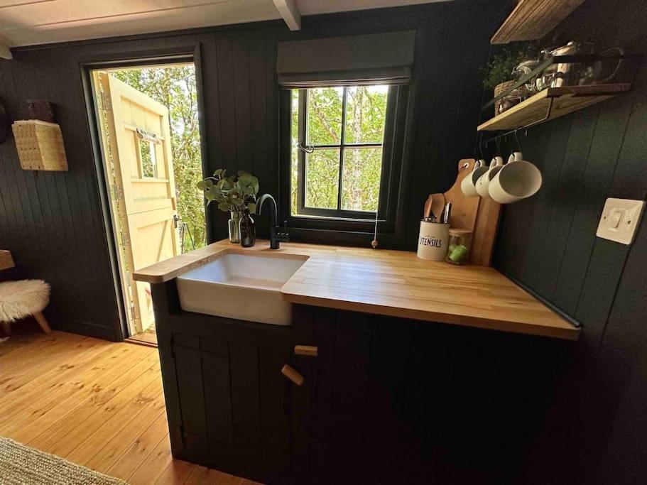 Cornwall Woodland Shepherd'S Hut - Dennis Hut Bodmin Eksteriør bilde